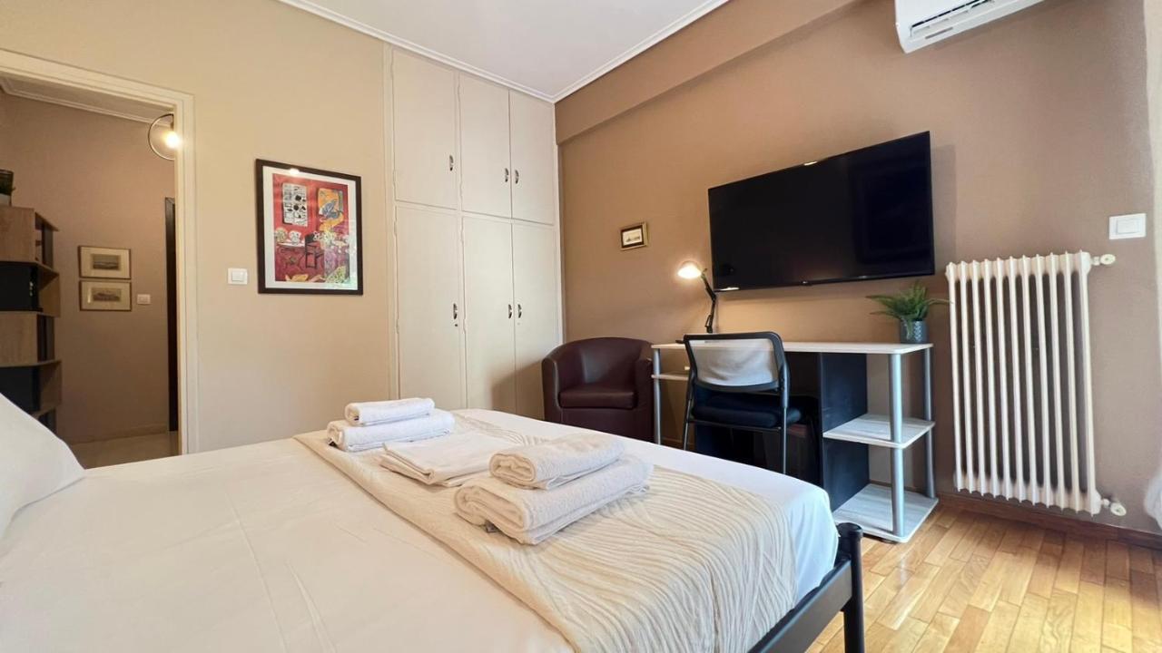 Koukaki Cozy Retreat 1' From Metro Apartment *